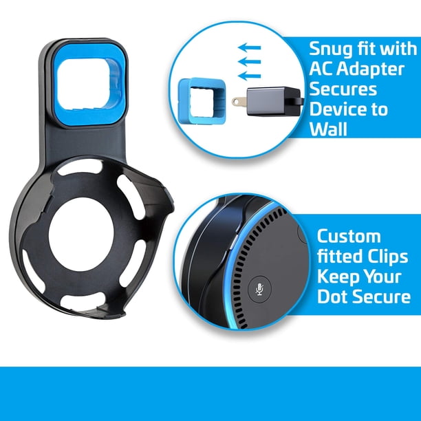 Coby 2nd Generation Echo Dot Holder Speaker Wall Mount for Alexa