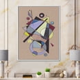 thumbnail image 2 of Designart 'Abstract Compositions Of Colored Geometric IV' Modern Framed Canvas Wall Art Print, 2 of 5