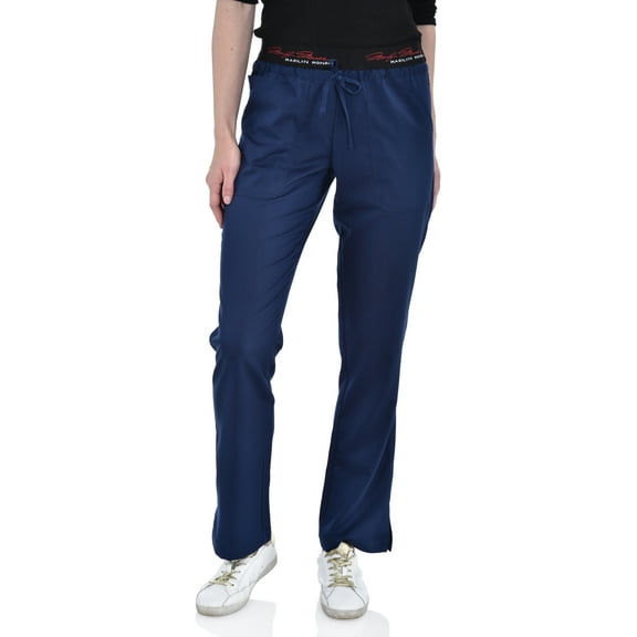 Marilyn Monroe Signature Drawstring Waist Stretch Scrub Pants, Available in 13 Colors from XS-2X