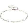 thumbnail image 1 of 10 pulseras de cadena de acero inoxidable 304 para hombre y mujer, pulseras de metal de colores, accesorios de joyería, 1 of 3