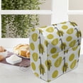 thumbnail image 3 of Giraffe Stand Mixer Cover, Safari Wild Animal Art Pattern with Green Spots Composition, Kitchen Appliance Organizer Bag Cover with Pockets, 5 Quarts, Yellow Green Dark Brown, by Ambesonne, 3 of 4