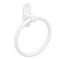 thumbnail image 4 of Bathroom Towel Holder Aluminium Alloy Space Saving White Elegant Style Washroom Hand Towel Rings for Hotel, 4 of 4