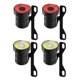thumbnail image 4 of Luces LED Recargables USB Monopatín Incluye Juego Luces Delanteras Traseras Con Cable Carga 4 en 1, 4 of 5