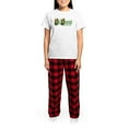 thumbnail image 4 of CafePress - Kilkenny Dragon (Gaelic) Women's Light Pajamas - Women's Short Sleeve Print T-Shirt and Pants Light Cotton Pajama Set, 4 of 7
