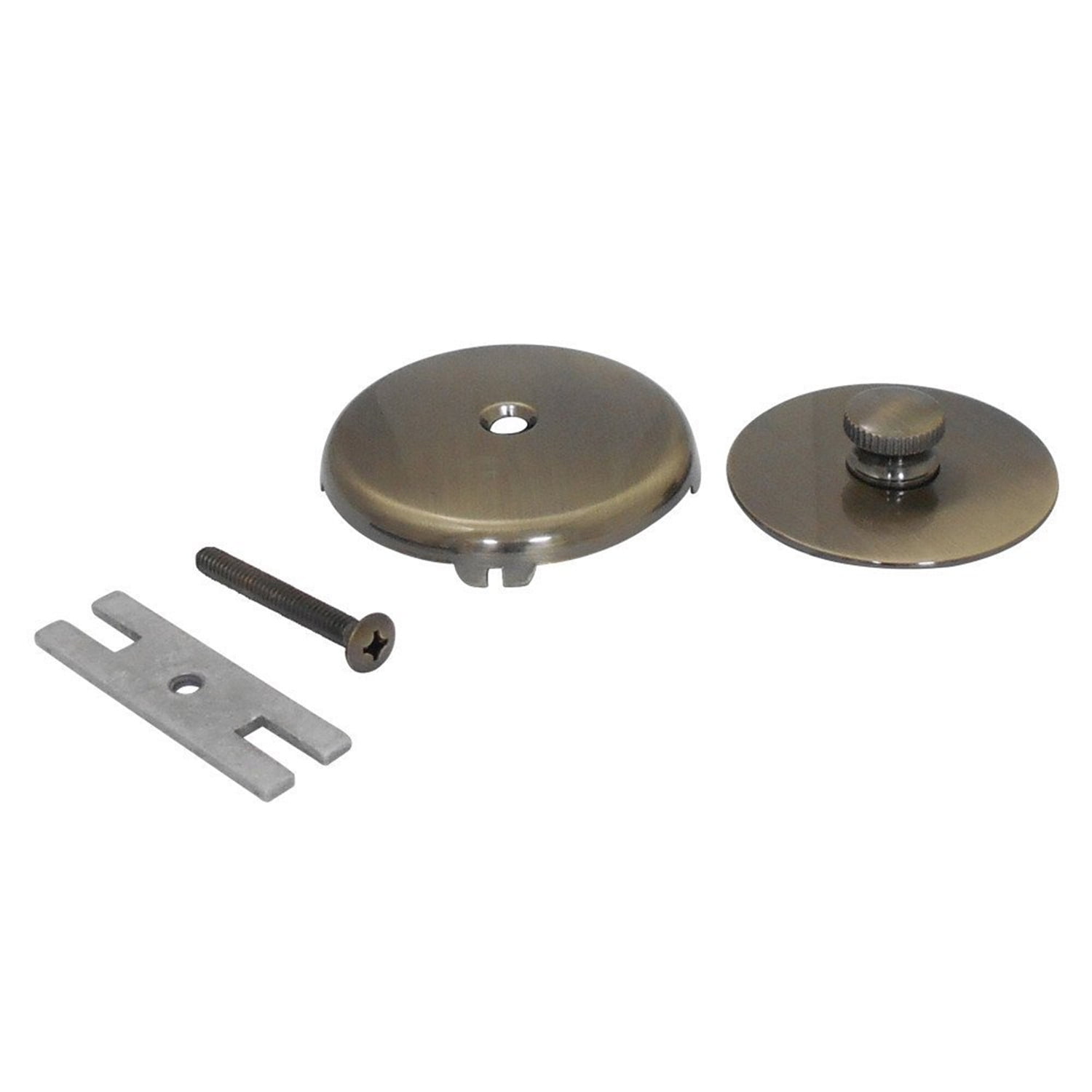 Details about   Strom Overflow Plate and Stopper Keeper Polished Nickel