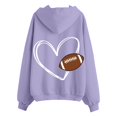 thumbnail image 4 of Bovemsi Sweatshirt for Women Fashionable Casual Solid Color Zipper Inner Pocket Rabobs Sleeve Zip Up Hoodie, 4 of 5