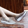 thumbnail image 4 of Tanleewa Women Casual Shoes Lace Lightweight Breathable Slip-on Shoes Summer Sneakers Shoe Size 8.5, 4 of 8