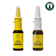 Beekeeper's Naturals Propolis Nasal Rinse Spray Max, Relief for Adults w/Eucalyptus, Oregano & Saline, Clears Nasal Congestion, Moisturizes Sinus Canal, Decongest Sinus Cavities, 1 fl oz