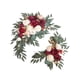 thumbnail image 4 of 2 piezas Flores de esquina Flores artificiales Flower Garland Boda Arco Flores Decoración de letreros de bienvenida para cumpleaños navideño, 4 of 9