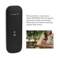 thumbnail image 6 of Suodoka 4G LTE USB Portable WiFi Router Mobile Hotspot Up to 10 Users Standard SIM Card Slot Support B1/3/5 Frequency Band Black (5.12 inches / 13.00 cm), 6 of 9