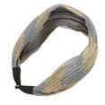 thumbnail image 4 of Unique Bargains 1 Pc Fashion Sequins Wave Wide Headbands for Women Gray, 4 of 6