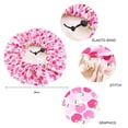 thumbnail image 3 of Minnieouse Gorro de dormir de noche para niños con hebilla ajustable, gorros de satén de doble cara, bonitos gorros para dormir, gorros para el hogar, Sombreros Rosado Minnieouse AP008895-04, 3 of 6