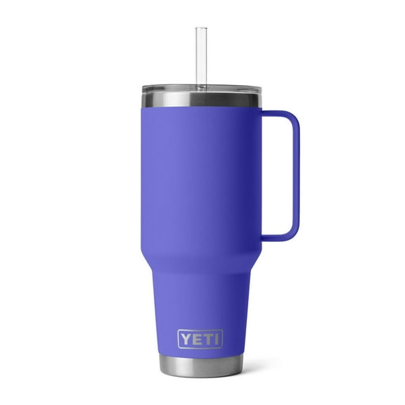 Yeti Rambler 42 Oz Straw Mug With Straw Lid, Ultramarine Violet