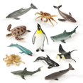 thumbnail image 1 of Toy Figure RECUR Shark Toys, juego de 12 piezas pintado a mano, 1 of 8