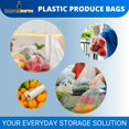 thumbnail image 6 of Impresserve 10" x 15" Plastic Produce Bags, Fold Top, Transparent - 450 Count, 6 of 8