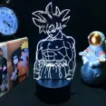 thumbnail image 3 of Luz Led 3D de dibujos animados, figura de Anime, luz nocturna de Dragon Ball Z, Son Goku, GK, Vegeta, lámpara de escritorio, decoración de habitación, regalo de cumpleaños, 3 of 3