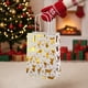 thumbnail image 5 of Bolsa de Regalo Navideña | Bolsa de Papel con Estampado de Papá Noel para Dulces Navideños, 21,8 X 15,9 X 8 Cm, Color Blanco, Resistente, Ideal para Fiestas Navideñas | para Envolver Regalos, Golosin, 5 of 6