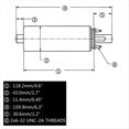 thumbnail image 3 of New Universal High Flow & Pressure External Inline 255LPH Fuel Pump GSL392 JR-FPB005,1 x Fuel Pump kit,Black, 3 of 5