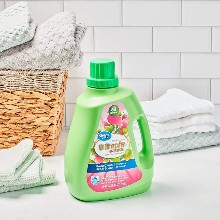 Great Value Paradise Fresh 64 Loads Ultimate Fresh HE Liquid