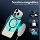 thumbnail image 3 of Funda Case Deluxe para iPhone 17 Pro NEGRO Uso Rudo Compatible con MagSafe, Protección Antigolpes Resistente, PC + TPU, Diseño Elegante y Duradero, 3 of 7