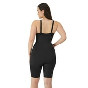 Maidenform Women’s Shapewear Extra Firm Mid-Thigh Bodysuit with Tummy Control, Sizes up to 3XL