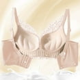 thumbnail image 5 of snilers Bras for Women Full Coverage Bralettes Adjustable Straps Push up Bra Floral Lace Comfort Everyday Bras, 5 of 6