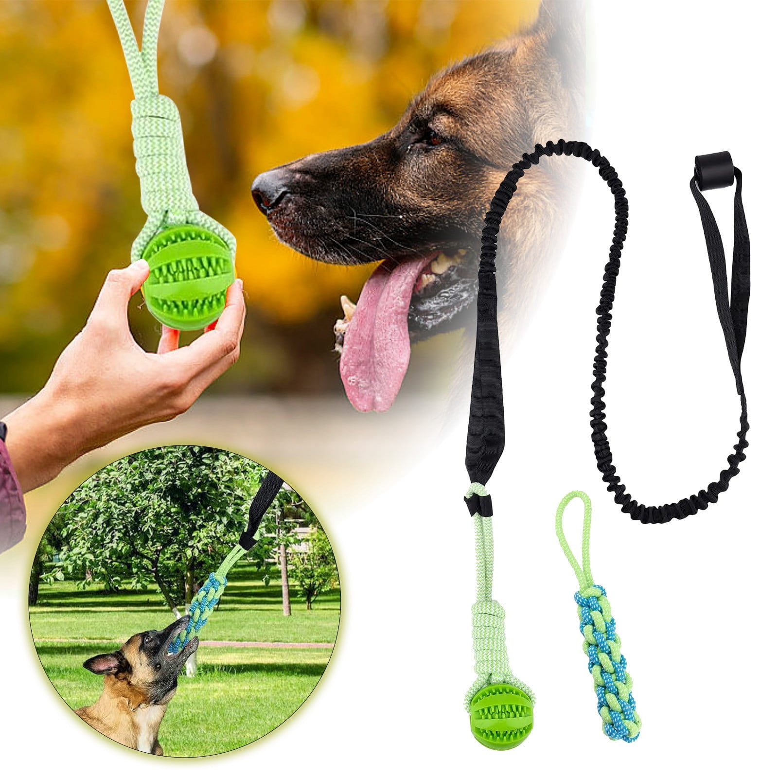 SIfdSeng "Unleash Fun and Engagement with Our Interactive Tug of War Chew Toy for Dogs" Puppy Teething Toys Freezable Durable Dog Toys for Aggressive Chewers Teething Toy
