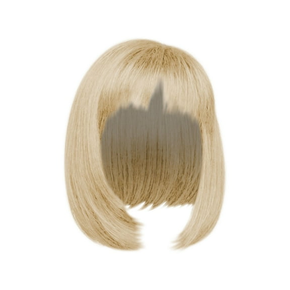 WEIWEIGG Straight Wigs for Women - Short Wig with Full Bangs & Lace Front, Natural Look, Soft & Smooth, Versatile for Daily Wear, Party & More