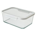 thumbnail image 2 of (2 pack) Better Homes & Gardens 10Cup Rectangle Glass Food Storage Container with Tritan Lid. Set of 1, 2 Pieces, A Practical Choice for Dry Goods and Bulk Ingredients, 2 of 9