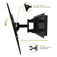 thumbnail image 3 of Kanto R300 Recessed In-Wall Full-Motion Mount for 32" - 55" TVs, 3 of 7