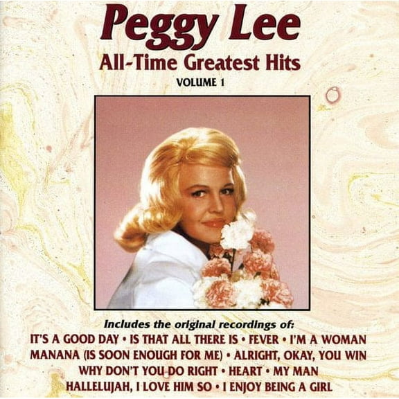 Peggy Lee - All Time Greatest Hits - Music & Performance - CD