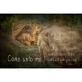 thumbnail image 3 of Murdock, Ramona 14x11 Black Modern Framed Museum Art Print Titled - Come Unto Me, 3 of 5