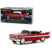 Greenlight 84082 1 by 24 Scale Diecast for 1958 Plymouth Evil Version Model Car, Fury Red