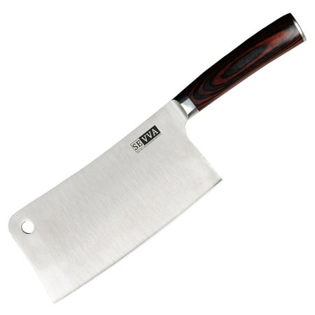 

Chef s Knife with Sheath Ultra Sharp Butcher Boning Kitchen Knife Easy Cutting for Meat or Vegetable for Meat Cutting Use for Outdoor Camping or Home Kitchen