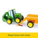 thumbnail image 4 of JOHN DEERE Lights & Sounds Farmin' Friends Hauling Set - Incluye camión de juguete y retroexcavadora - Juguetes para niños de 18 meses en adelante, 4 of 5