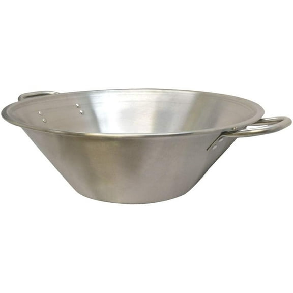 Prolinemax 22-1/2 Inch Carnitas Cazo Stainless Steel Caso Pot Pan Wok Gas Stove