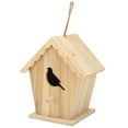 thumbnail image 1 of Crafting Birdhouse, Casas de Madera para Pájaros de Madera, Casa de Pájaros, Casa de Pájaros Duradera para Jardín para Interiores para Al Aire Libre para Casa, 1 of 7