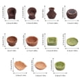 thumbnail image 4 of BESTSKY 8Pcs Dollhouse Furniture,Smooth Surface Dollhouse Accessories,Comfortable Touch Doll House Furniture, 4 of 4