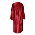 thumbnail image 3 of Endea Graduation Shiny Red Graduation Gown  Cap, 3 of 9