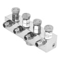 thumbnail image 2 of Air Brush Fitting AccessoriesMulti function Adjustable Aluminium Air Hose Splitter Air Brush Adapter Unbeatable Value, 2 of 7