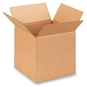 IDL Packaging Cube Corrugated Shipping Boxes 10"L x 10”W x 10"H (Pack of 5) - Excellent Choice of Sturdy Packing Boxes for USPS, UPS, FedEx Shipping
