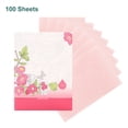 thumbnail image 2 of Vogacara 1 Caja Papel secante Papeles absorbentes Toallitas de control de aceite de diario Maquillaje Facial Rosa Vogacara CE012200-04B, 2 of 6