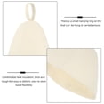 thumbnail image 3 of DEEPCRAFF 3 Pcs Bonnet de Sauna pour une Absorption Efficace de l'Humidité au Sauna, 3 of 8