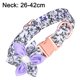 thumbnail image 2 of Collar de perro, collar de perro para niña, collar de perro con estampado floral, collar de perro lindo, 2 of 5