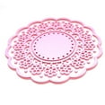 thumbnail image 3 of Shisuyan Coasters Cup Pad Mat Pink 4Pack 3.9In Non-Slip, 3 of 6