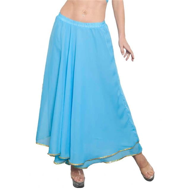 Skirt with Sequins, Turquoise & Gold - Small & Medium - Walmart.com