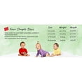thumbnail image 2 of Hanes Ultimate Baby Flexy 3 Pack Diaper Covers, Pink Stripe, 0-6 Months, 2 of 2