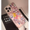 thumbnail image 3 of case for iPhone 13 Pro Max Bling Glitter Case,Luxury Bling Diamond Rhinestone Gemstone 3D Butterfly and Rose Flower Gemstone Soft TPU Back Cover Case for Women Girls with iPhone 13 Pro Max 6.7", 3 of 12