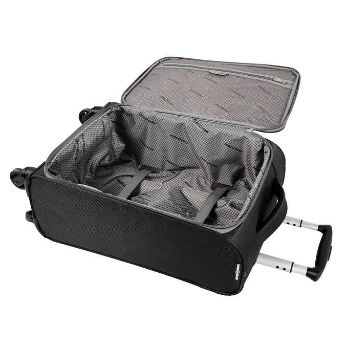 Swiss Gear Extra Lite 3-piece Soft Side Luggage Set,Black - Walmart.ca