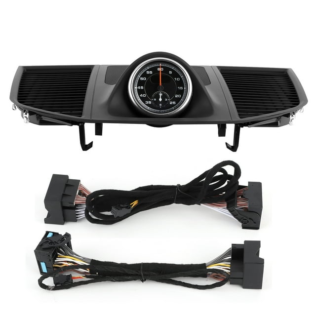 Dash Clock Panel Upper Cover,Professional Dash Clock Instrument Dash Clock Instrument Panel Upper Coverfor Porsche Car Dash Clock Panel Upper Cover Ultra Responsive